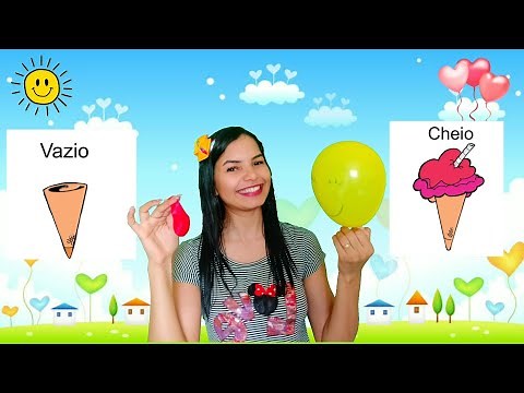 Conceito: Cheio /Vazio ( Educação Infantil)