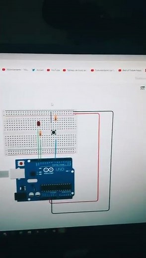 Tuto 5 sur arduino avec le code du bouton pour allumer la led