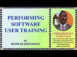 Performing Software User Training