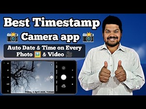 Best Time Stamp Camera App! 📸 | Auto Date & Time on Every Photo 🖼️ & Video 🎥