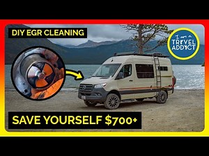 How do you replace the EGR valve of the Mercedes Sprinter?