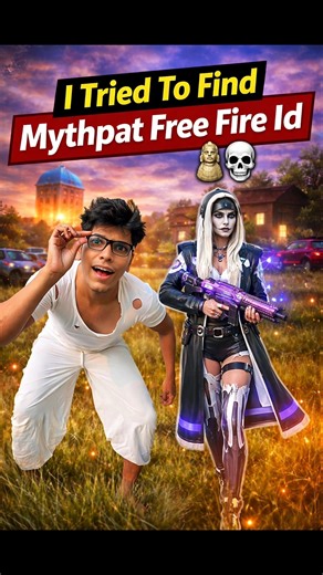 I Tried To Find Mythpat Free Fire ID 🗿💀#shorts