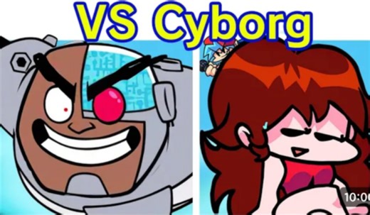 Friday Night Funkin' VS Cyborg FULL WEEK + Cutscenes & lyrics (FNF Mod)