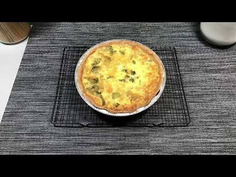 EASY BROCCOLI QUICHE RECIPE