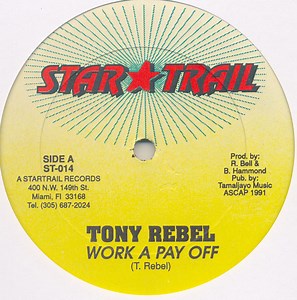 Tony Rebel - Work A Pay Off