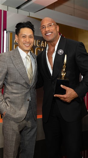 A true icon moment at ABFF Honors 2026. 🎬✨ Dwayne Johnson received the Entertainment Icon Award in a powerful presentation by Jon M. Chu — celebrating a career that’s reshaped film, culture, and global storytelling. From blockbuster hits to inspirational leadership, this was a legacy moment in real time. 👉 Watch the FULL speeches now on our NICE CROWD YouTube (link in bio) 🎬: @meccafilmworks & @theblaakrthefilmaker #ABFFHonors #DwayneJohnson #JonMChu #ABFF2026 | American Black Film Festival