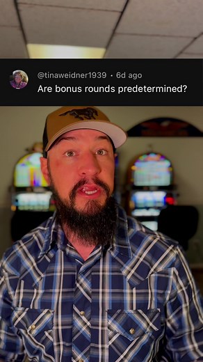 Are slot bonus rounds pre-determined? Your slot questions answered by a Slot Tech 🎰 #slots #jackpot #casino