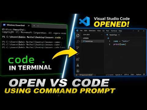 How to Open VS Code Using Command Prompt (4 Easy Methods)