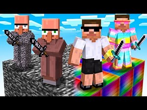 RAINBOW Carry vs BEDROCK Doorbin: The ULTIMATE Challenge in Minecraft !!!