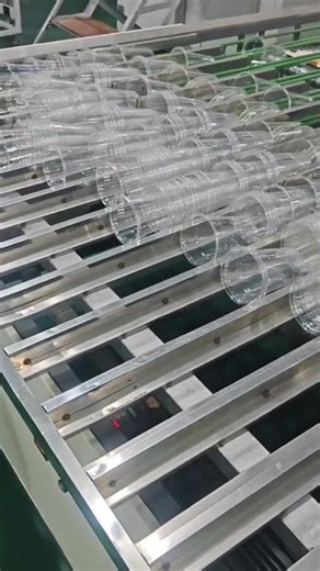 the process of making plastic cups by sophisticated machines in the factory#youtubeshorts #machine