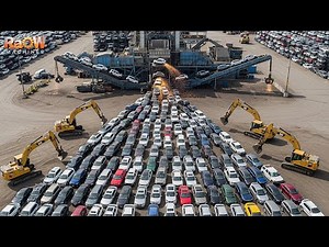 30 Most Insane Shredding & Crushing Machines That Obliterate Everything | Scrap Processing #11