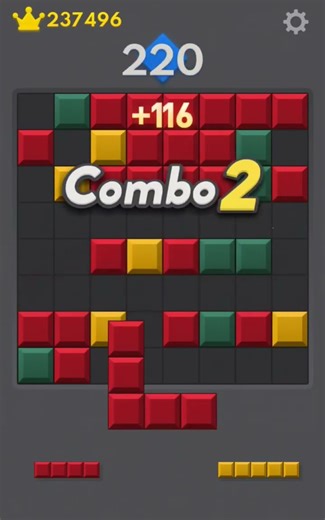 Block Blast - Game Fail