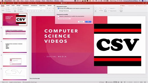 How to USE Microsoft PowerPoint On a Mac - Tutorial 29 - Decrypt Your Presentation - Basic Tutorial - video Dailymotion