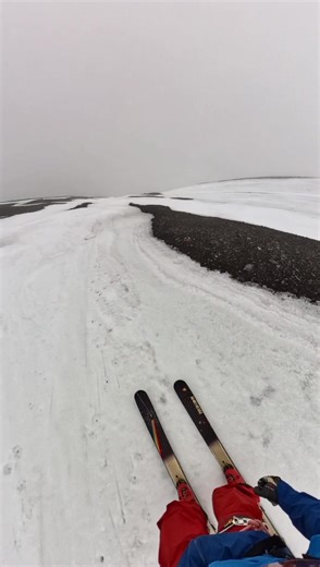 Day #1 Skiing Antarctica w/ Ice Axe Expeditions Thursday! Deception Island - an active volcano 🌋. The weather was rough but the corn snow skied amazingly and finishing our 2 laps on the beach with Leopard Seals, mom and pup Weddell Seals, Fur Seals, and Gentoo penguins made the day extra special. Thanks, Antarctica! 🏄‍♂️ @Miles Clark 🎿 @Meier Skis 🧥 @Elevenate 🧤 LEKI 🦶 @Intuition Liners #skiing #snowboarding #antarctica #deceptionisland