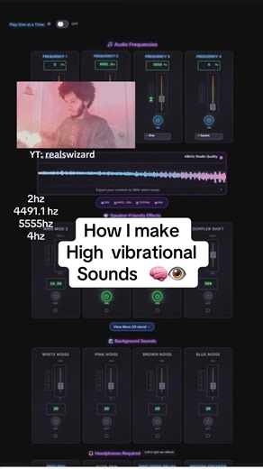 How I make high virbdtional sounds