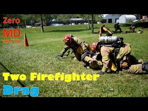 How to Do the Two-Firefighter Victim Drag | Firefighter Down Operations