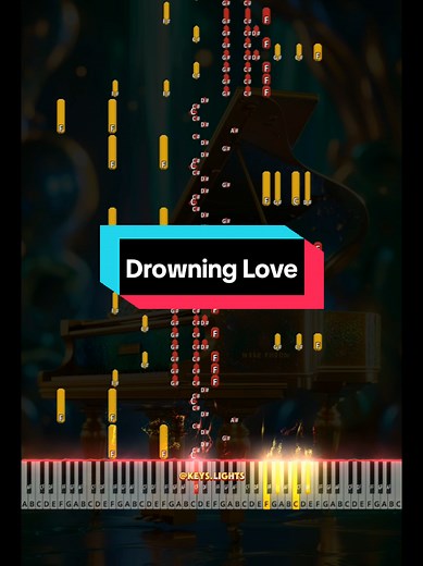 Drowning Love Piano Tutorial for Intermediate Players