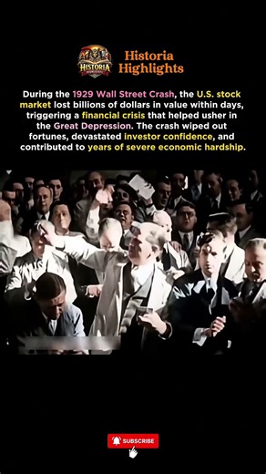 1929 Wall Street Crash: The Stock Market Collapse That Helped Trigger the Great Depression