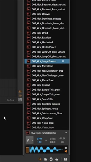 Bitwig - How to play samples WHILE scrolling / clicking through