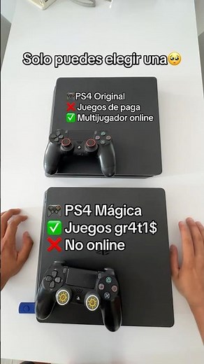 PS4 Original 🆚 PS4 Mágica