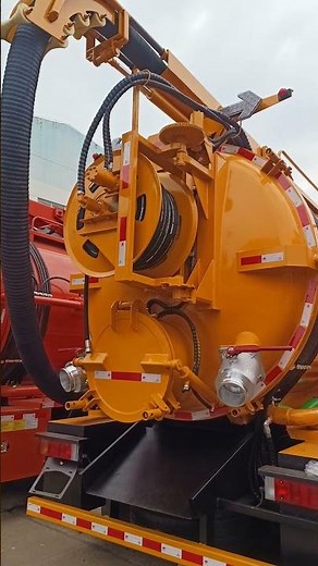 10-20cbm High-Pressure Vacuum Truck for sewage suction, sludge removal, and wastewater transport