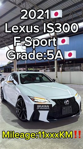 2.2K views · 13 reactions | 2021Lexus IS300 F Sport Grade:5A‼️...