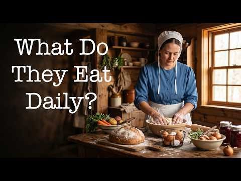What Amish Families Really Eat Every Day