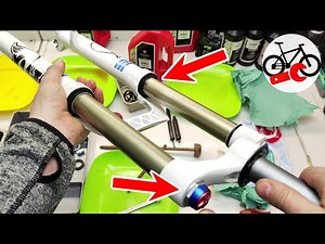 How to make your bike softer. Bicycle Fox Fork Service