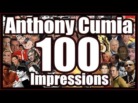 Anthony Cumia - 100 Impressions [Part 1 of 2]