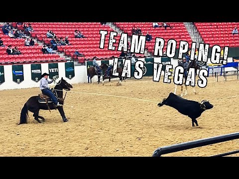 Ariat World Series Team Roping Finale at South Point Las Vegas National Finals Rodeo Week
