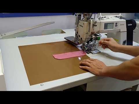 ZD 7300A JLX 01 Automatic collar and cuff topstitching setter machine