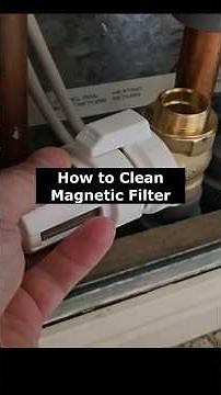 How to clean Caleffi Magnetic Filter on Boilermate