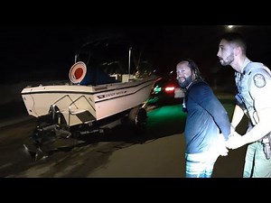 Drunk Man Runs From Police With Boat To Avoid Safety Inspection
