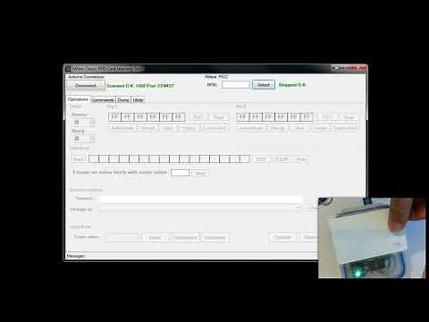 Mifare Classic basic operations - part1