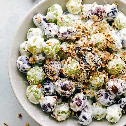 RECIPE HERE: https://therecipecritic.com/creamy-grape-salad/ ⭐️⭐️⭐️⭐️⭐️CREAMY GRAPE SALAD | Tried and True Recipes