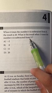 11K views · 196 reactions | #sat #problem #saying #know #time #math #question #bigbraintutor #highschool #school #mathhack #fo | The math tutor | Facebook