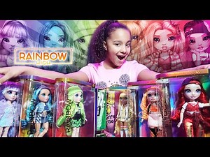 UNBOXING! FULL SERIES 1 COLLECTION! RAINBOW HIGH DOLLS!