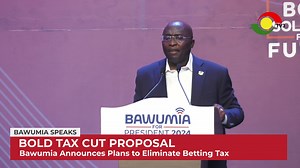 1.8K views · 83 reactions | Tax Relief on the Horizon? Dr Bawumia outlines potential eliminations of VAT on electricity, emissions tax, and betting tax. #BawumiaSpeaks | TV3 Ghana | Facebook