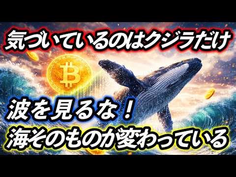 Only the whales have noticed... Don't look at the waves! The ocean itself is changing!