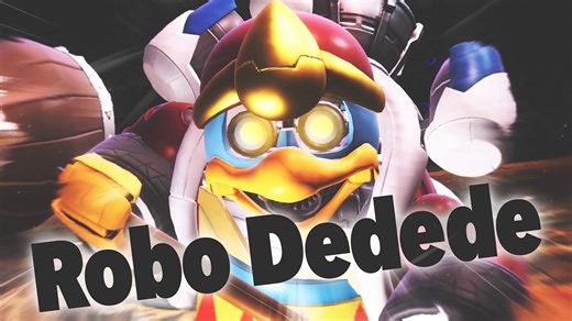 Robo Dedede doesn't stand a chance. Work as a team in Kirby Air Riders to take him down! Play now: https://ninten.do/6189tmNfF | Nintendo of America