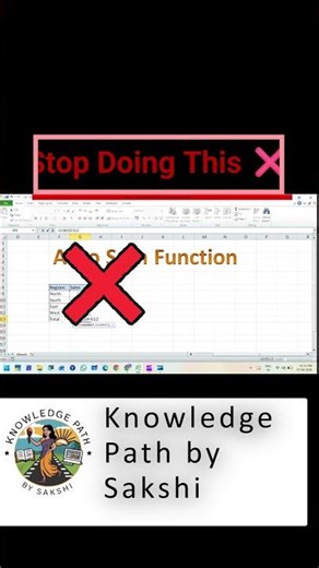 Stop Using SUM Like This ❌ (Use This Trick Instead!)