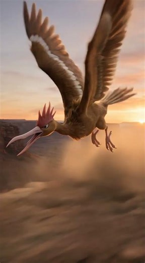 Pokémon Spearow & Fearow in real life