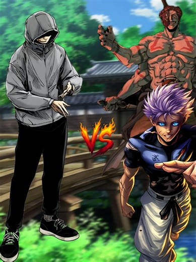 YUJI MODULO VS SUKUNA AND GOJO || yuji module form vs sukuna hainera and gojo #viral #anime #jjk