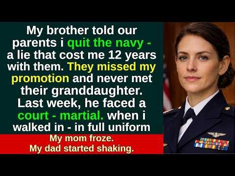 My Parents Believed I Quit the Navy — Until They Saw Me in Court in Full Uniform