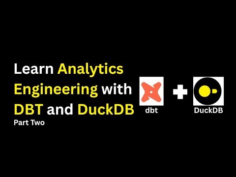 Building your first dbt models Part 2