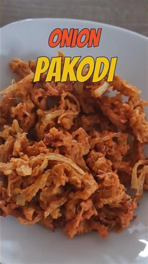 Street Style Crispy Onion Pakodi 🧅☕ Perfect Tea Time Snack!
