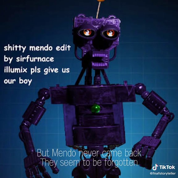 More like forgotten #fnaf #youdontknow #mendo #fnafworld #fnafstoryteller