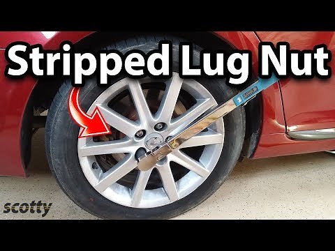 How to Remove Stripped Lug Nut Stud on Your Car