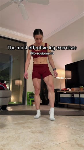Best No Equipment Leg Workout Exercises at Home
