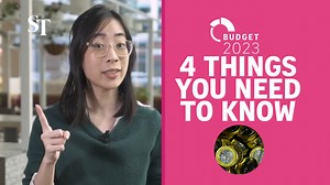 3.7K views · 38 reactions | There is a lot to unpack from Budget 2023. Here are 4 things you'll want to know about. For even more: https://str.sg/wvNP | The Straits Times | Facebook